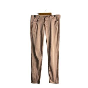 Adriano Goldschmied Women's Pink The Stilt Cigarette Leg Jean